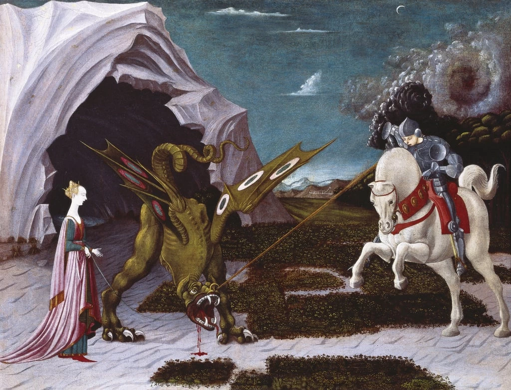 San Giorgio e il drago - National Gallery, London